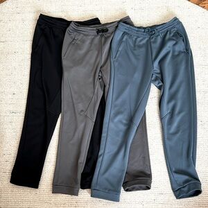 Three pairs of boys all in motion joggers, like new, size XL 14